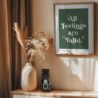 All Feelings - Poster / Art Print - interiör