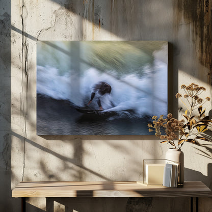 In the wave - Poster / Art Print - interiör