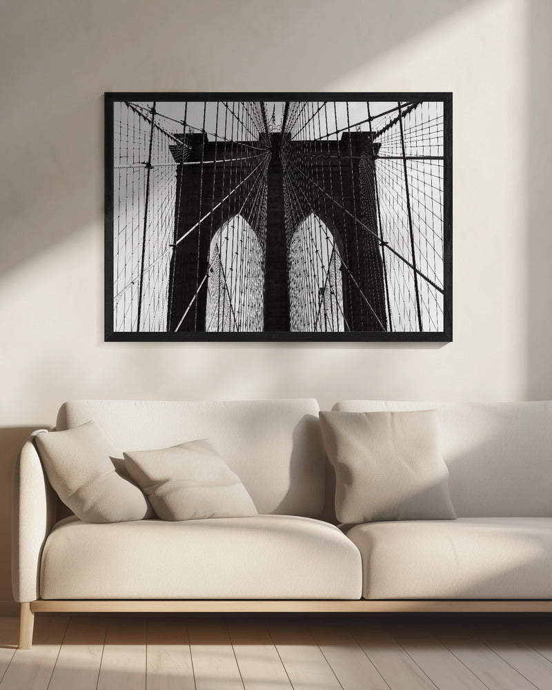 Brooklyn Bridge - Poster / Art Print - interiör