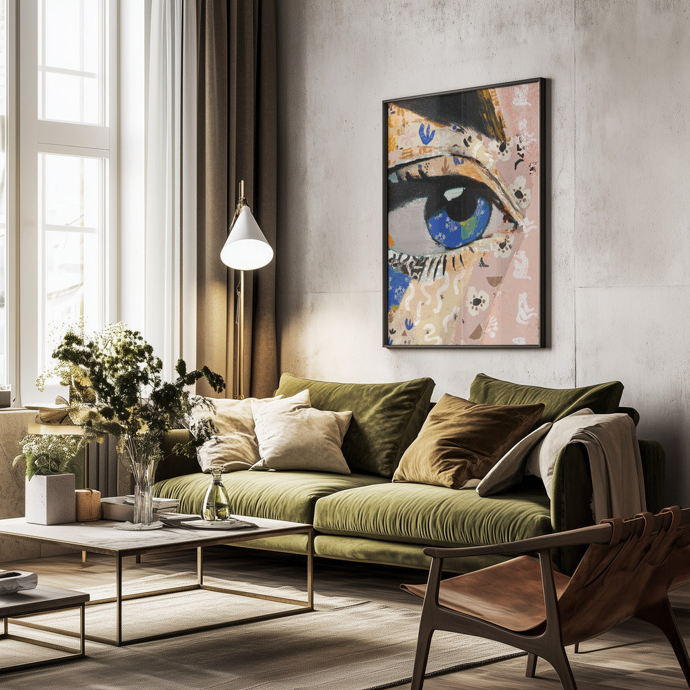 Pattern Play No 06 - Poster / Art Print - interiör
