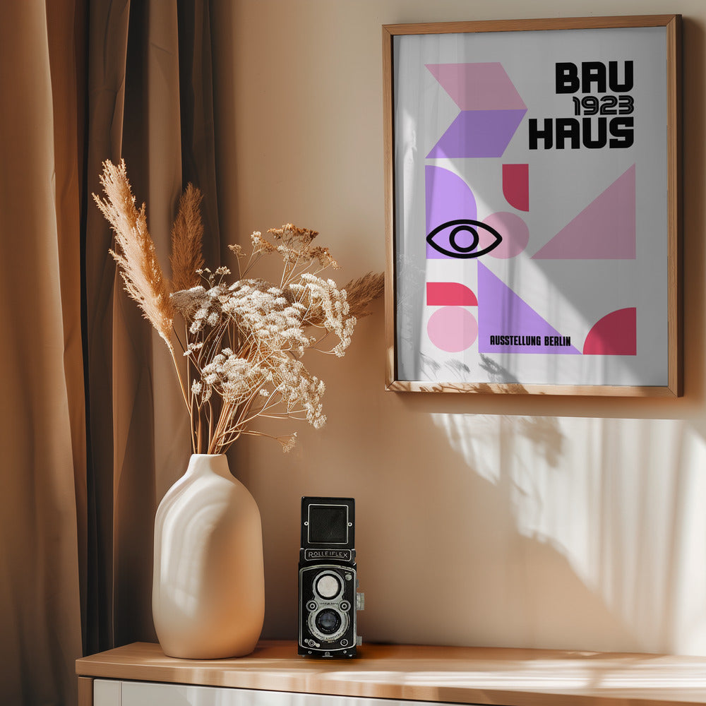 Bauhaus 1923 - Poster / Art Print - interiör