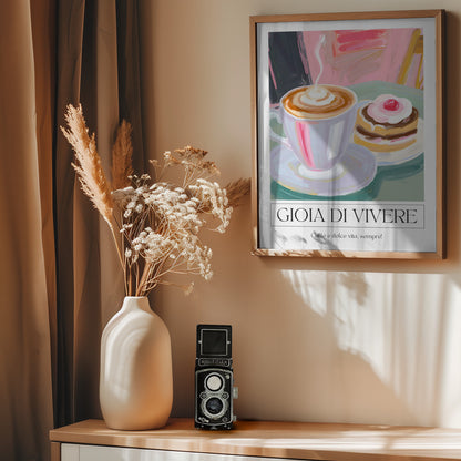 Gioia di Vivere - Poster / Art Print - interiör
