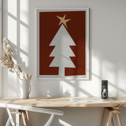 Oh Silent Night - Poster / Art Print - interiör