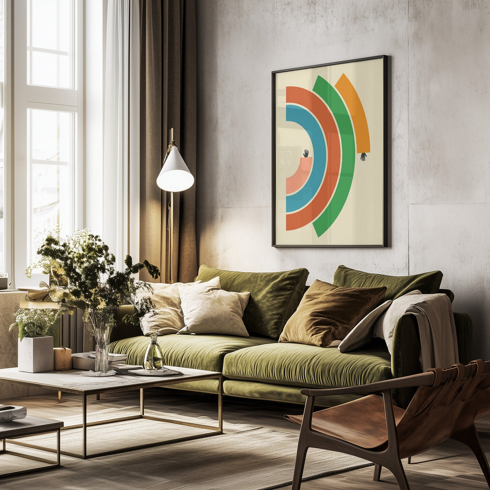 Reach 1 - Poster / Art Print - interiör