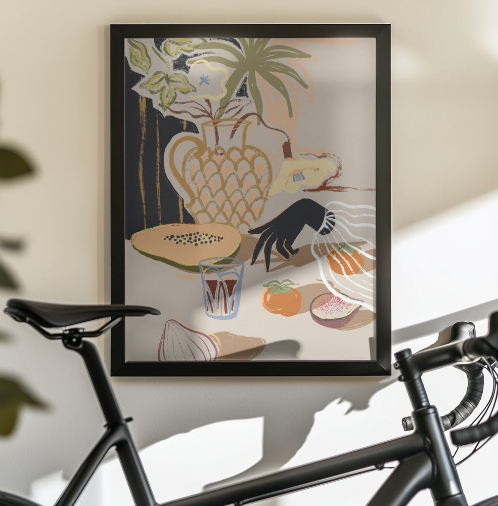 Fruitful Spread - Poster / Art Print - interiör