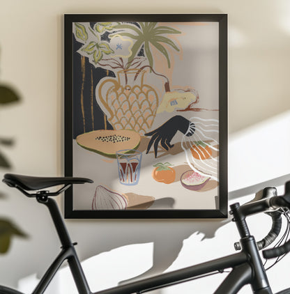 Fruitful Spread - Poster / Art Print - interiör