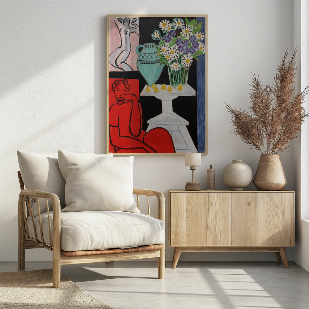 Henri Matisse, Margherite, 1939 - Poster / Art Print - interiör