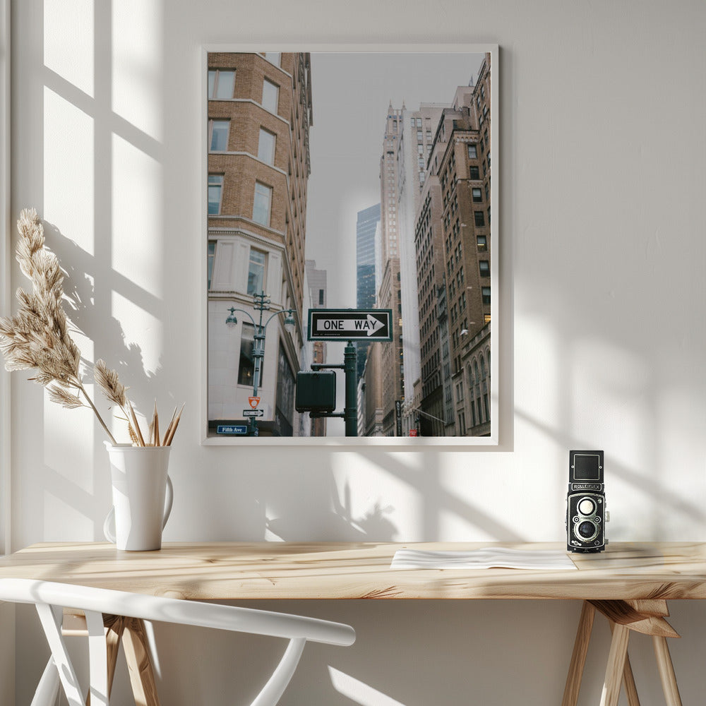 Fifth Avenue New York - Poster / Art Print - interiör