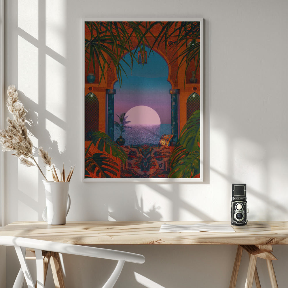 TROPICAL PORTAL - Poster / Art Print - interiör