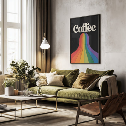 Brewed Spectrum - Poster / Art Print - interiör