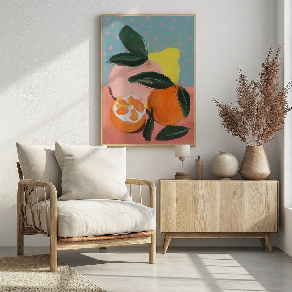 Fruity Summer No 2 - Poster / Art Print - interiör