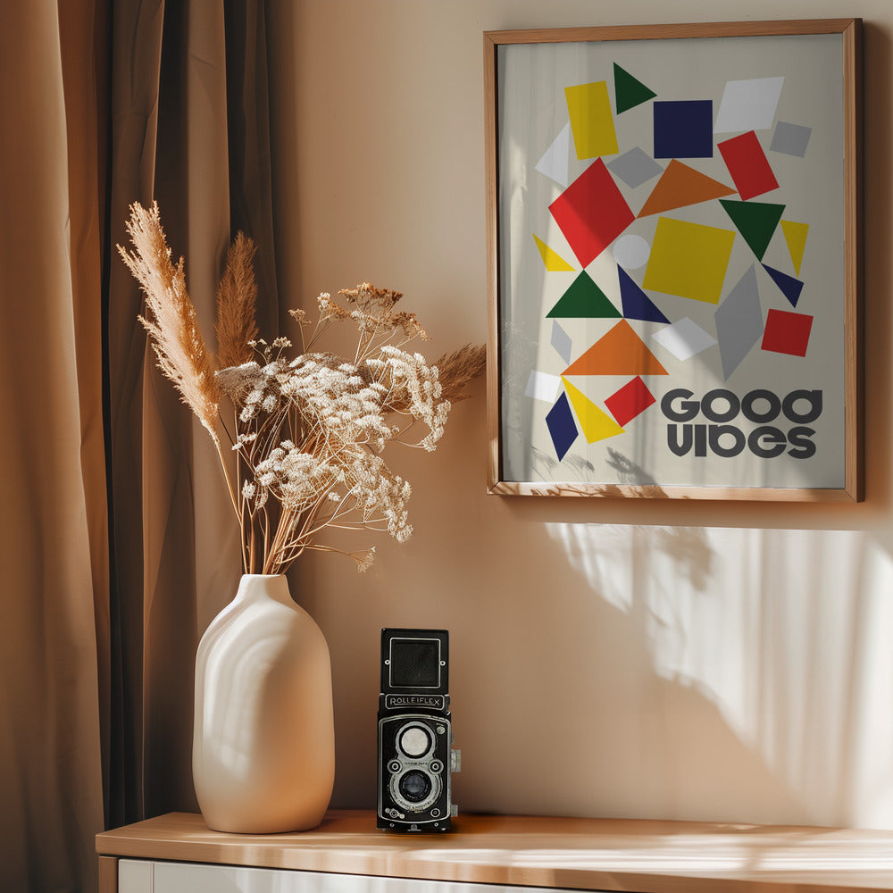 Good Vibes Pieces - Poster / Art Print - interiör