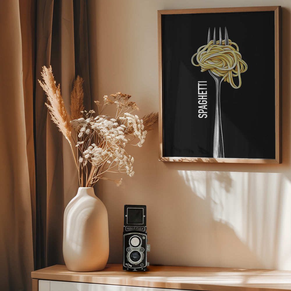 Spaghetti - Poster / Art Print - interiör