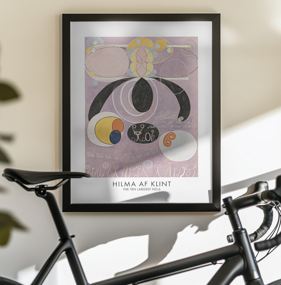 The Ten Largest No.6 Poster - Poster / Art Print - interiör