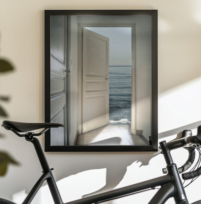 Behind the door - Poster / Art Print - interiör