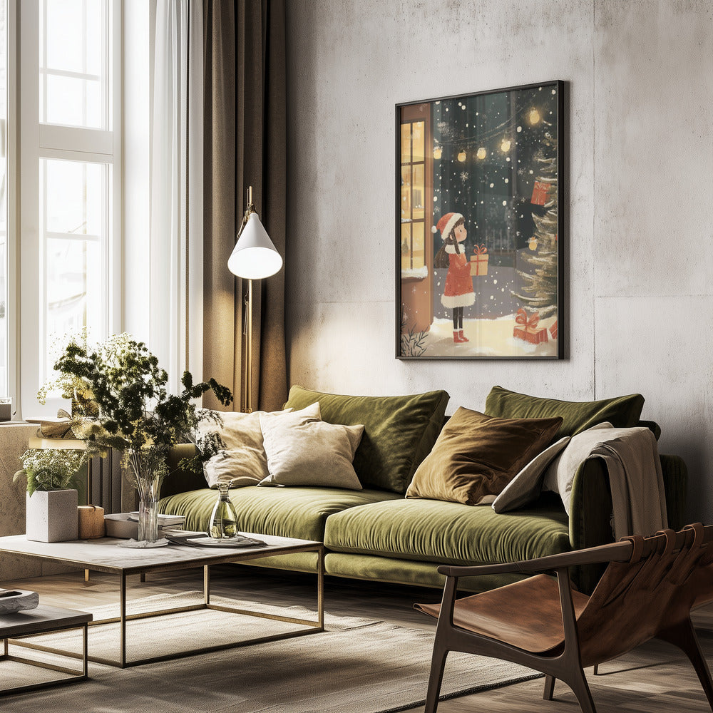 Christmas Spirit - Poster / Art Print - interiör