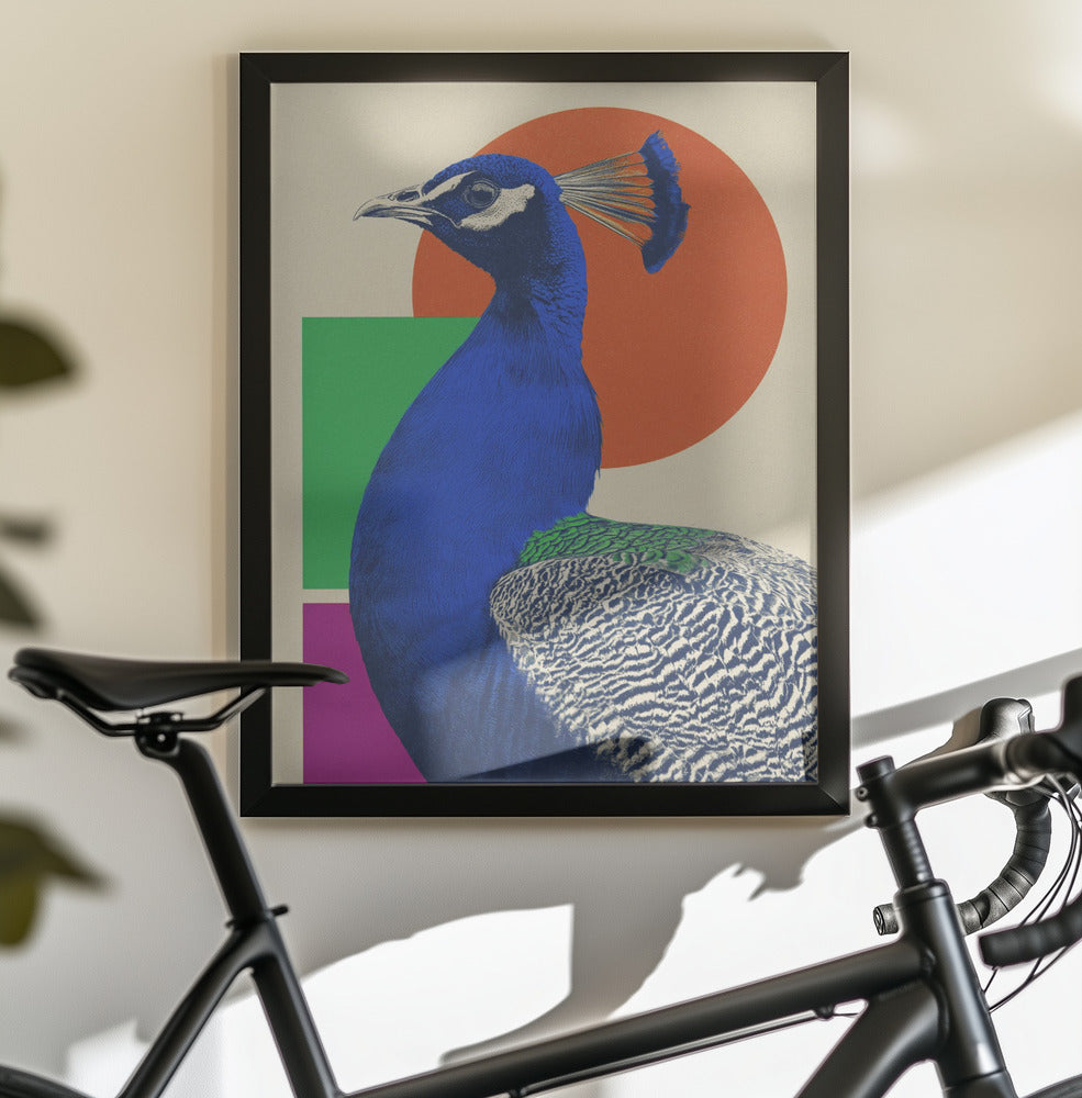The Peacock - Poster / Art Print - interiör
