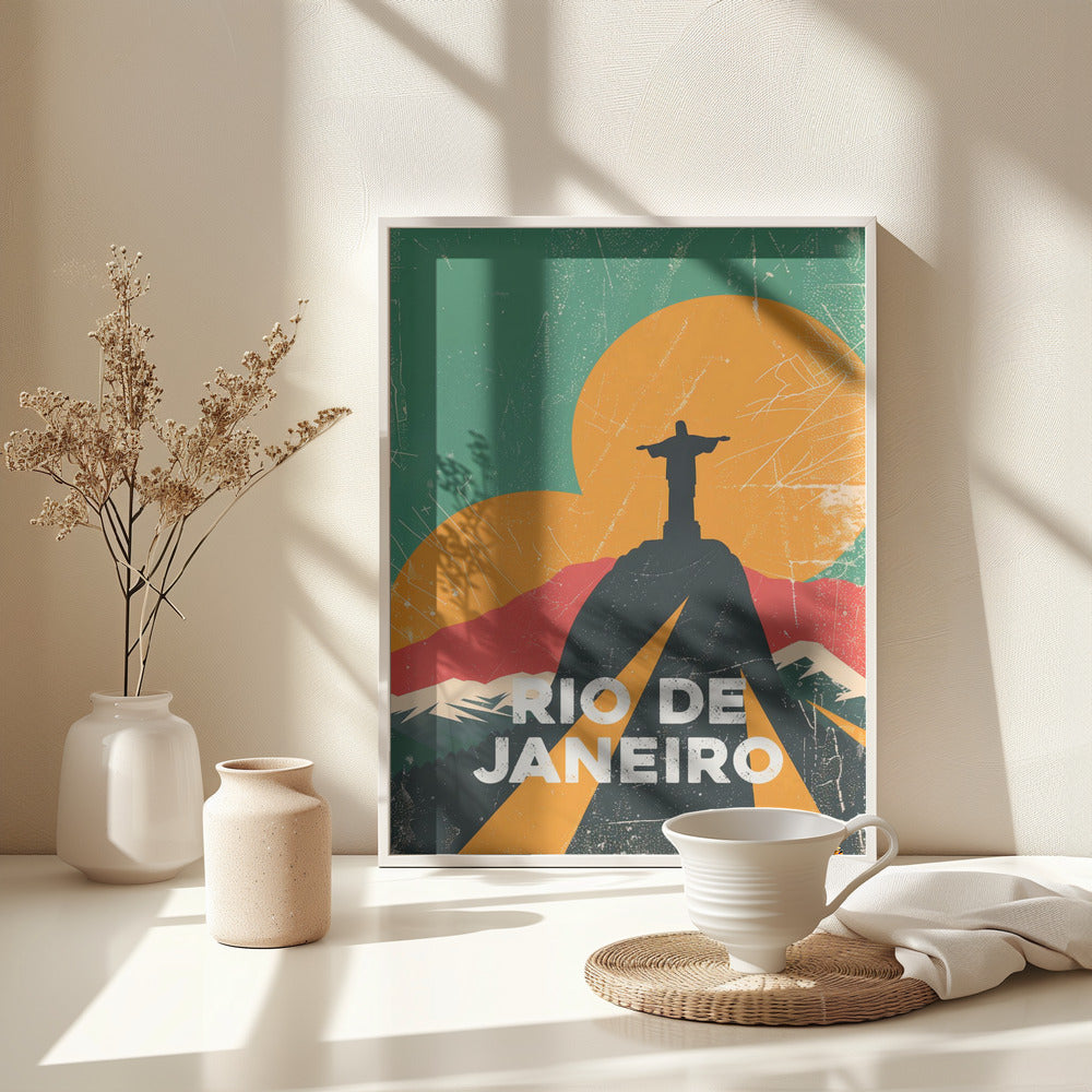 Rio De Janeiro - Poster / Art Print - interiör