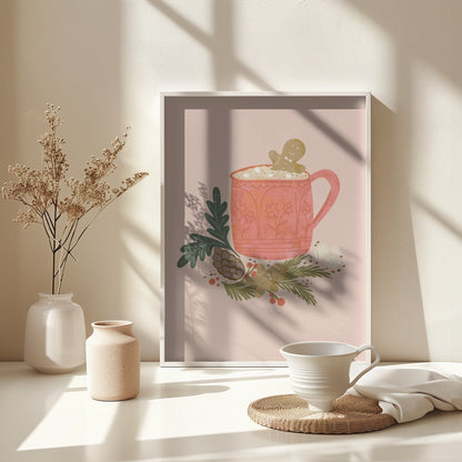 Hot Chocolate - Poster / Art Print - interiör
