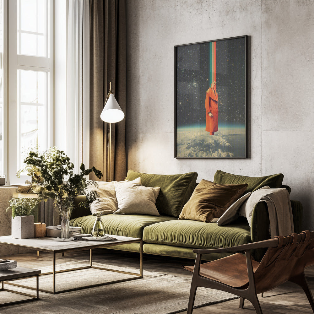Spacecolor - Poster / Art Print - interiör
