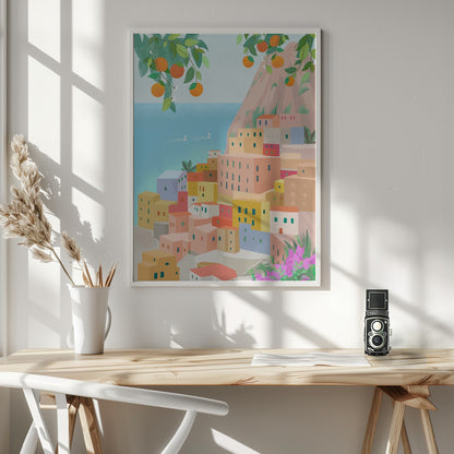 Amalfi - Poster / Art Print - interiör