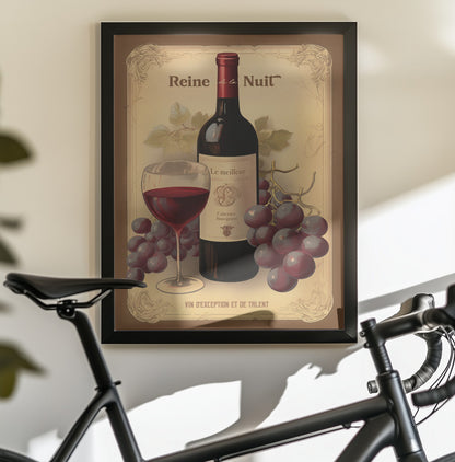 Reine De La Nuit - Poster / Art Print - interiör
