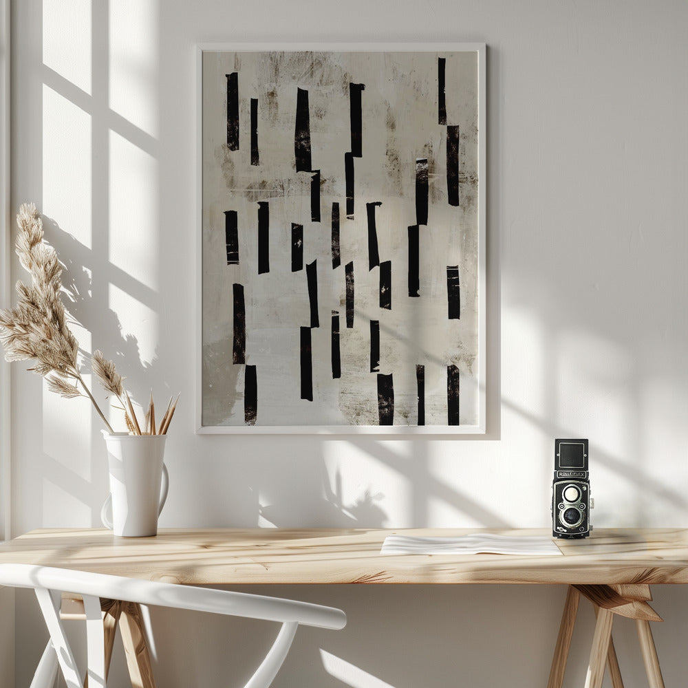 Minimal Lines - Poster / Art Print - interiör