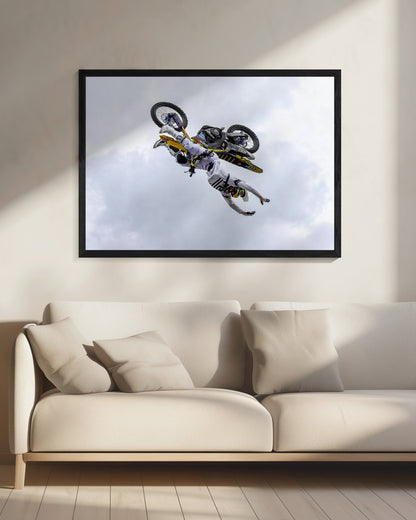 Freestyle Motocross - Poster / Art Print - interiör