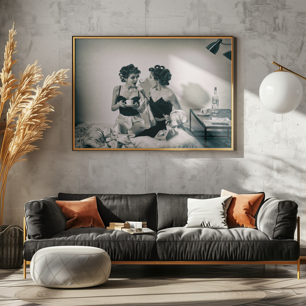 News - Poster / Art Print - interiör