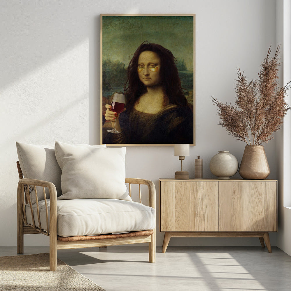 Monday Lisa - Poster / Art Print - interiör