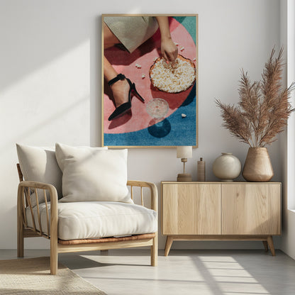 Movie Night #02 - Poster / Art Print - interiör