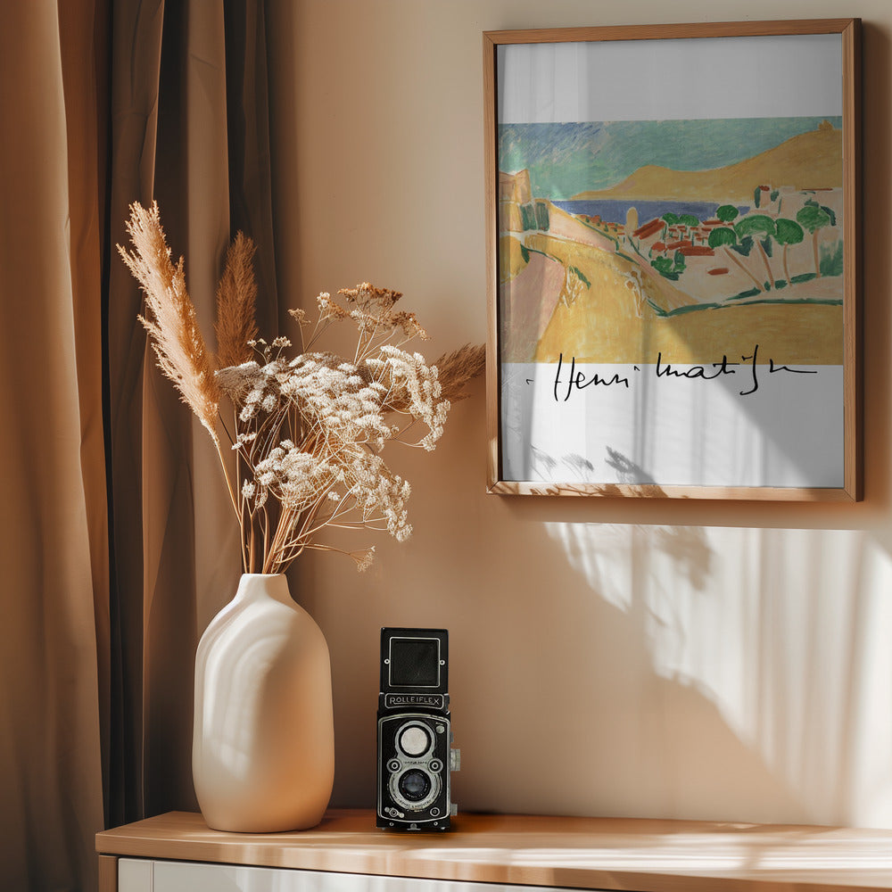 Collioure En Aout - Poster / Art Print - interiör