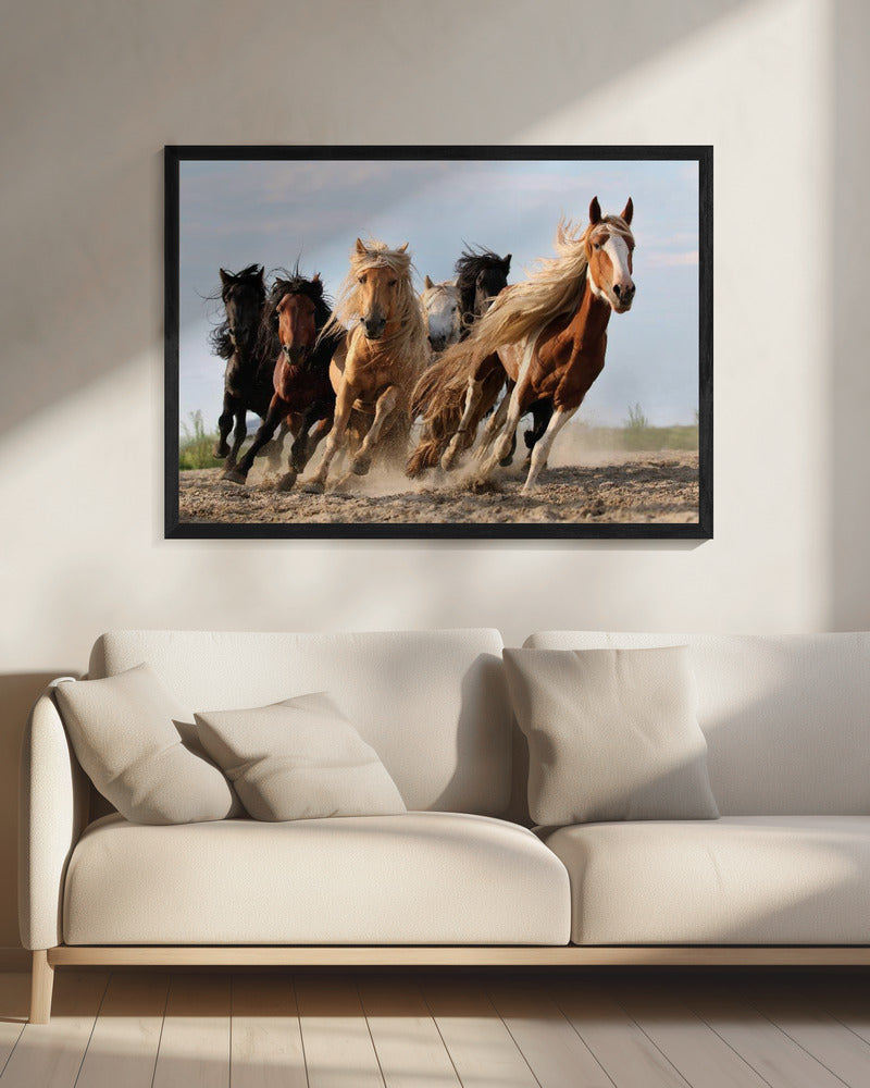 Lucky Six - Poster / Art Print - interiör
