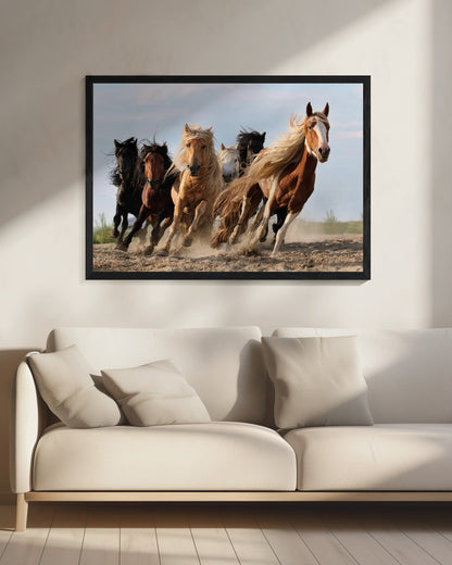 Lucky Six - Poster / Art Print - interiör
