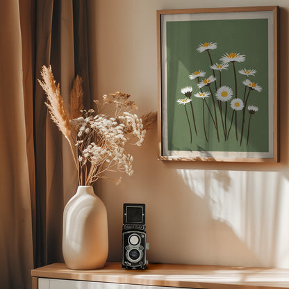Little Flowers - Poster / Art Print - interiör