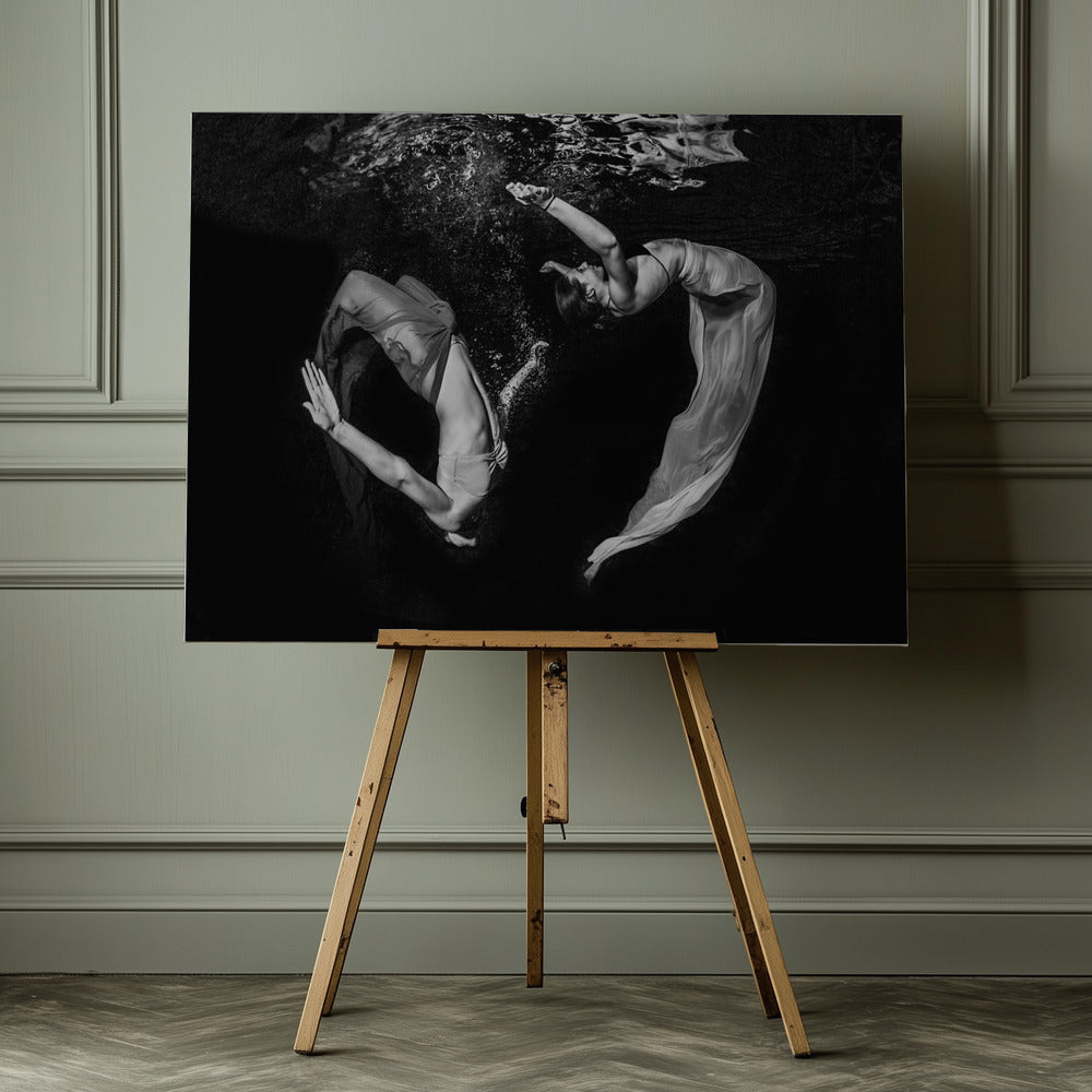 Grace Underwater - Poster / Art Print - interiör