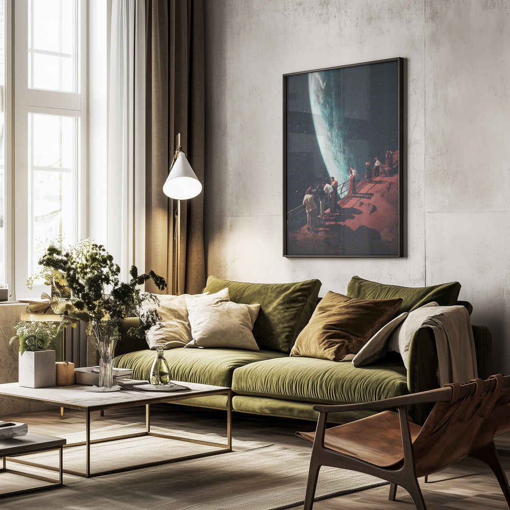 Missing the Ones We Left Behind - Poster / Art Print - interiör