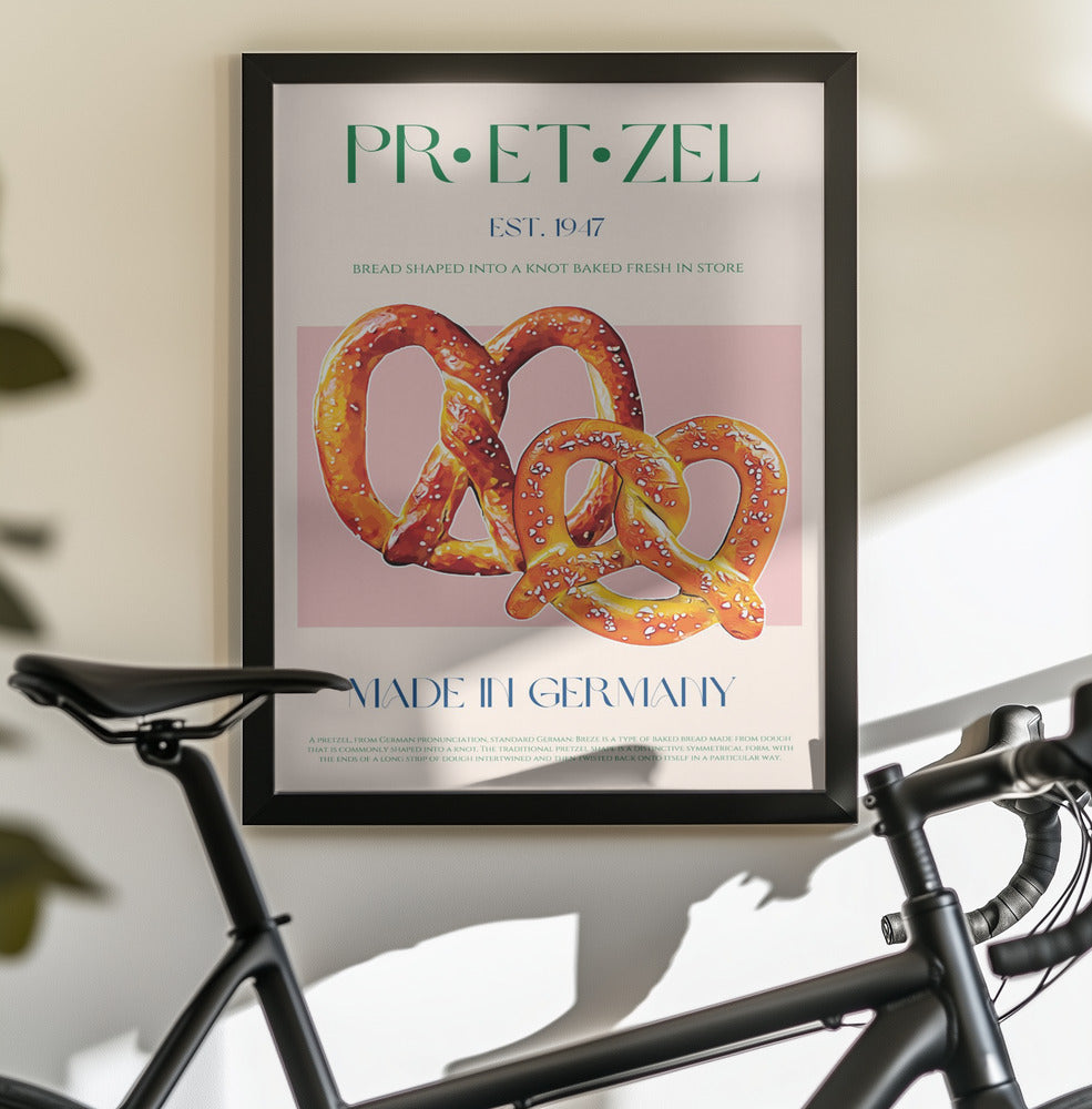 Pretzel Print - Poster / Art Print - interiör