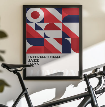 Jazz Days London - Poster / Art Print - interiör