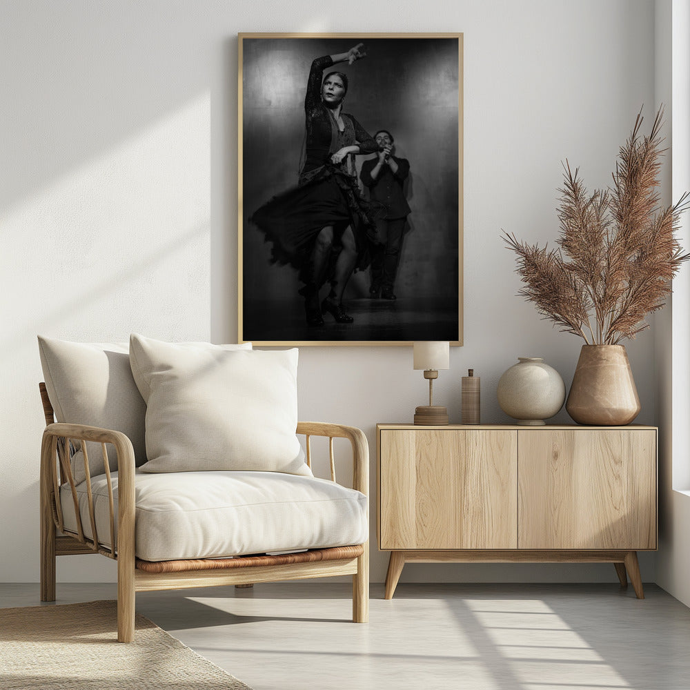 Flamenco Dancer - Poster / Art Print - interiör