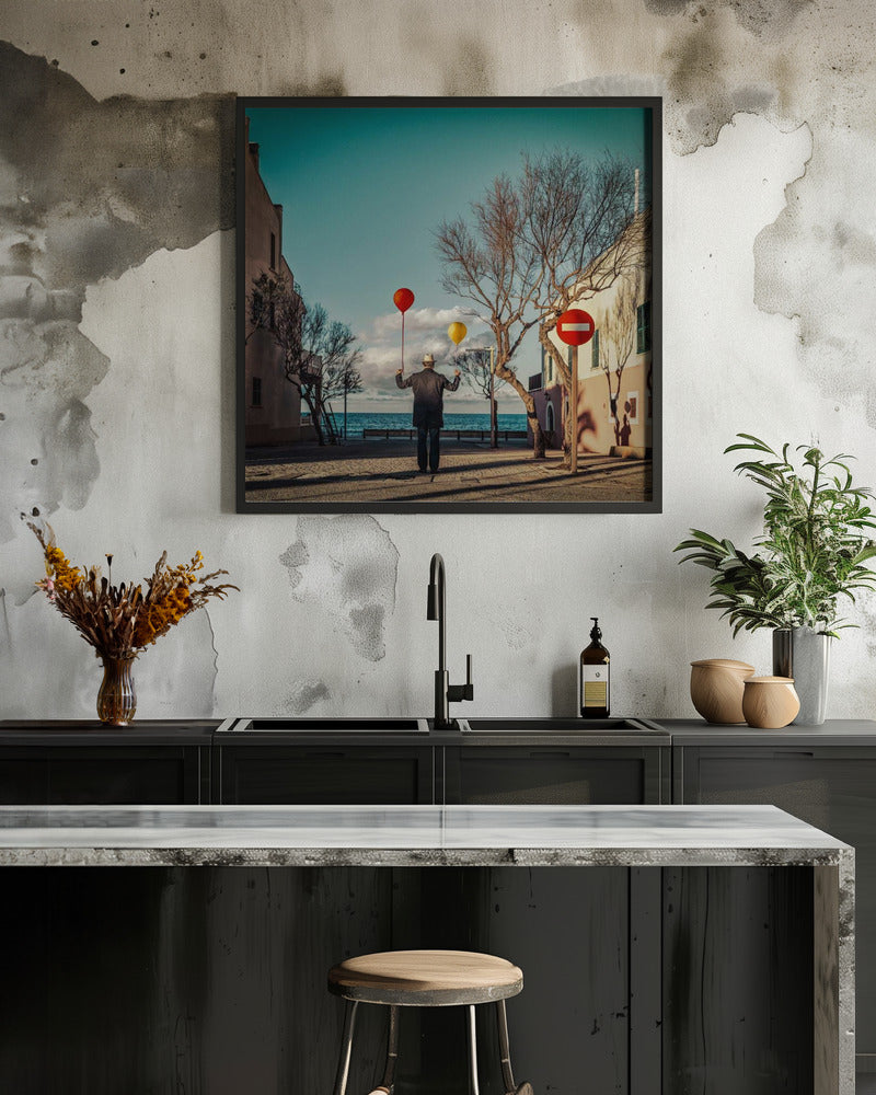 le vent te portera - Poster / Art Print - interiör