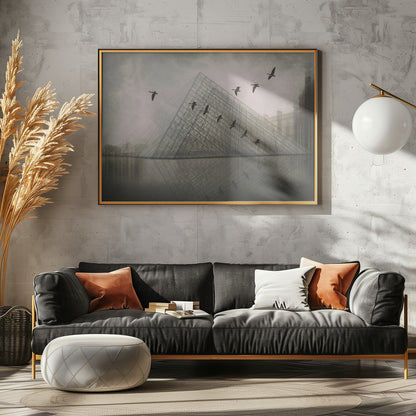Pyramid shaped - Poster / Art Print - interiör