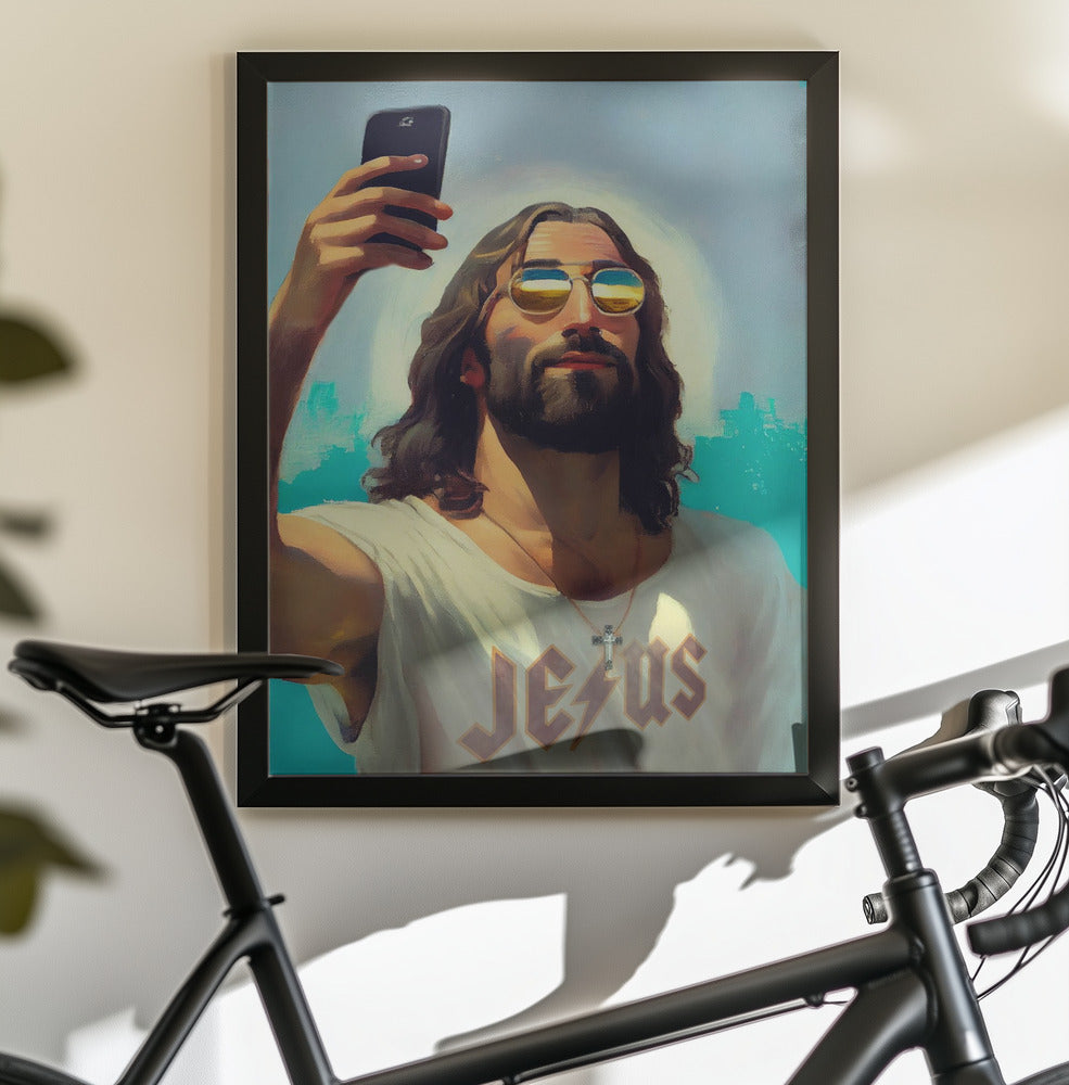 I Am Jesus - Poster / Art Print - interiör