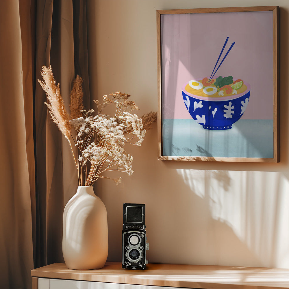 Ramen Bowl - Poster / Art Print - interiör