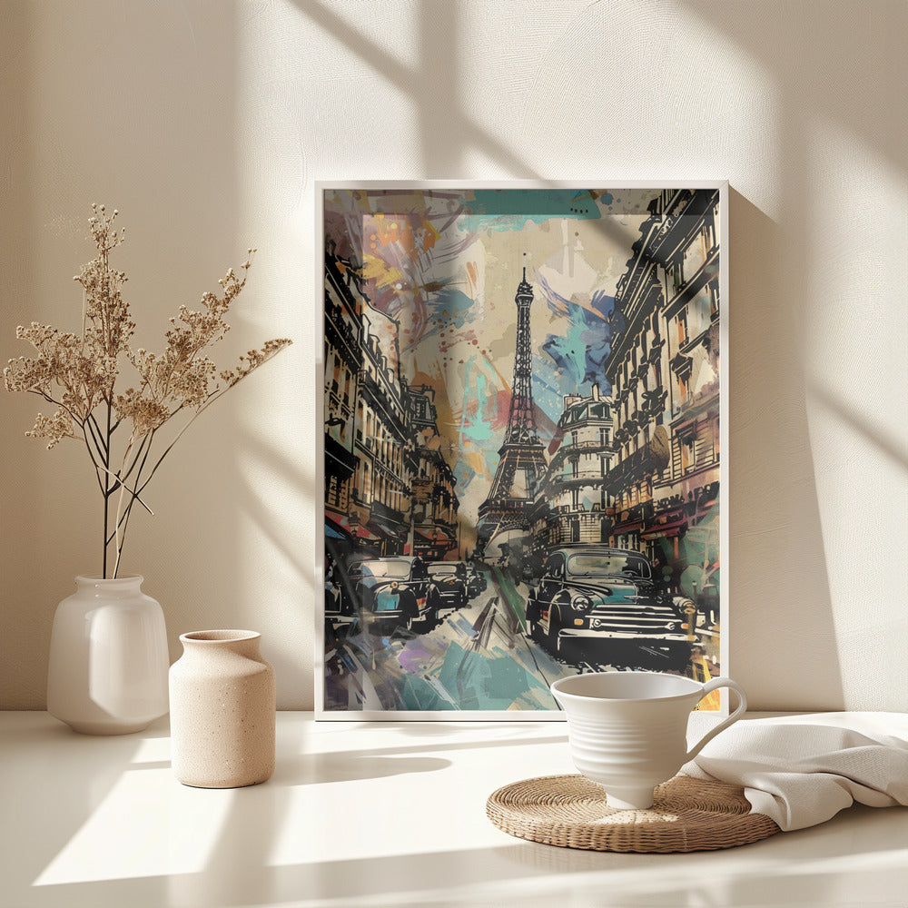 Paris - France - Poster / Art Print - interiör