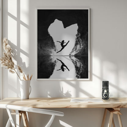 A beating heart - Poster / Art Print - interiör