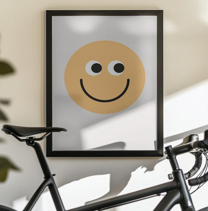 Face 1 - Poster / Art Print - interiör