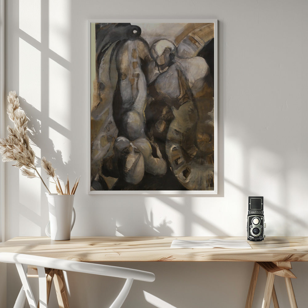 Human - Poster / Art Print - interiör