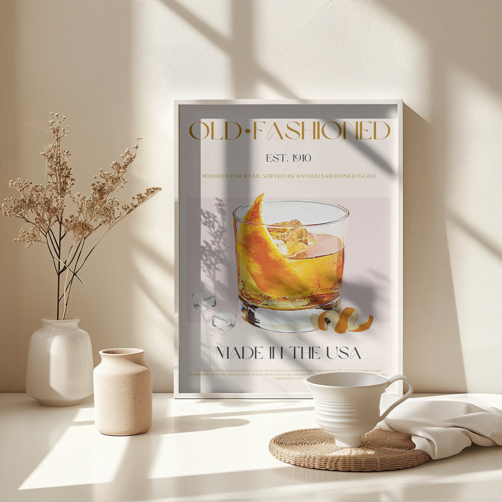 Old fashioned print - Poster / Art Print - interiör