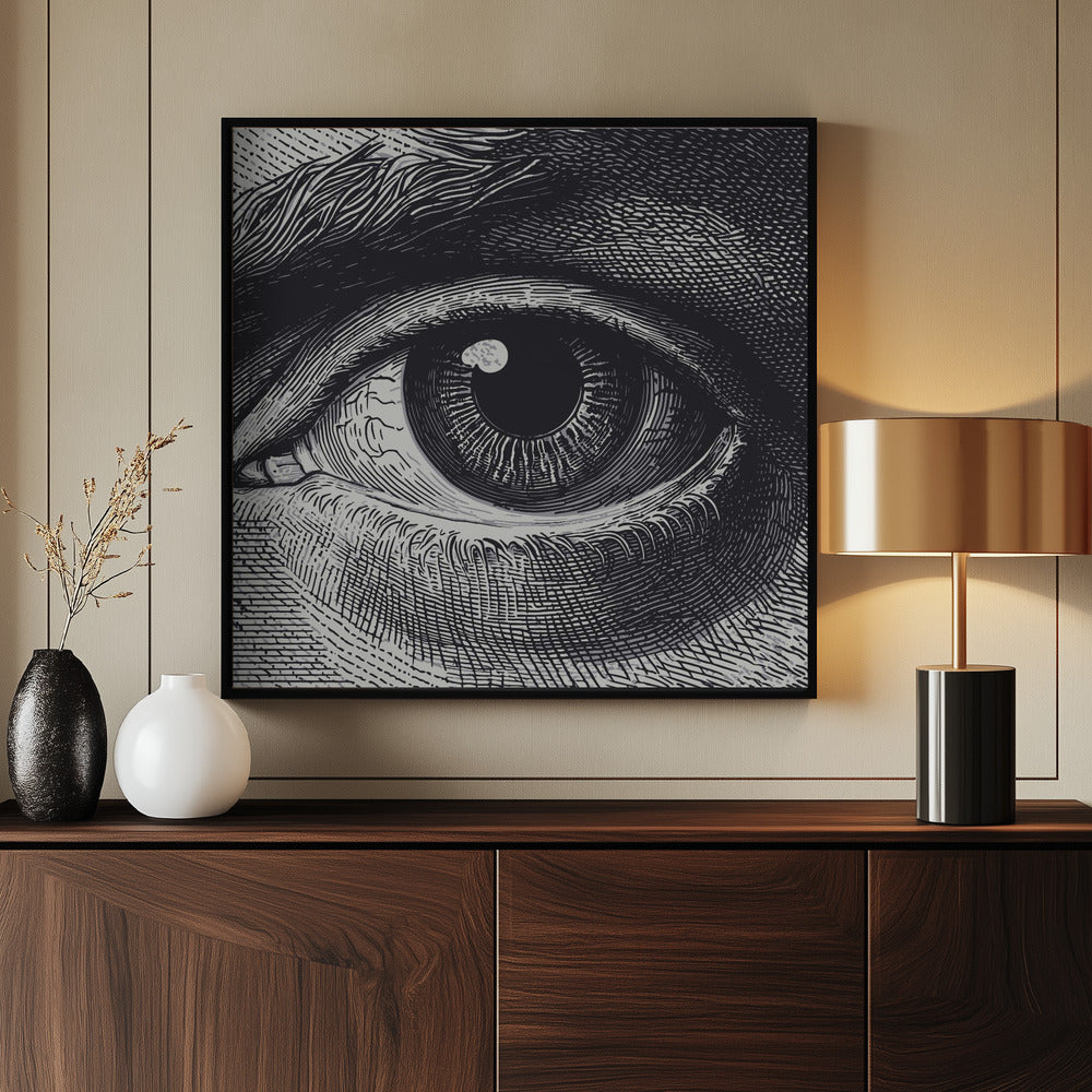 Benji - Poster / Art Print - interiör